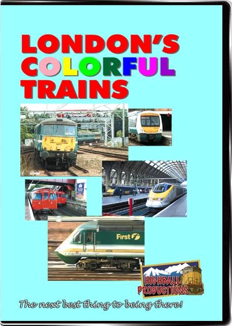 Londons Colorful Trains