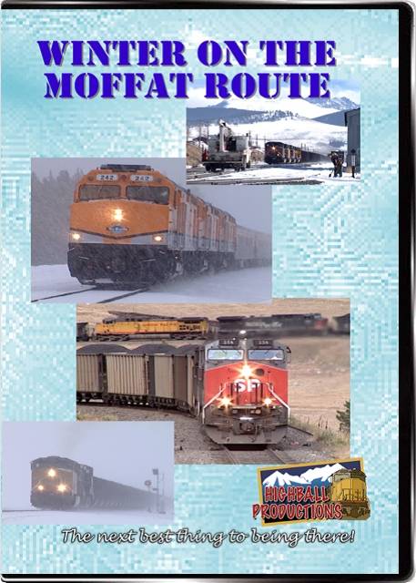 Winter on the Moffat Route - Union Pacific on former Rio Grande rails