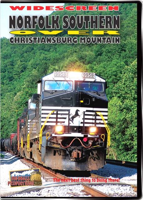 Norfolk Southern over Christiansburg Mountain