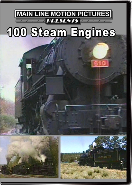 100 Steam Engines on one DVD