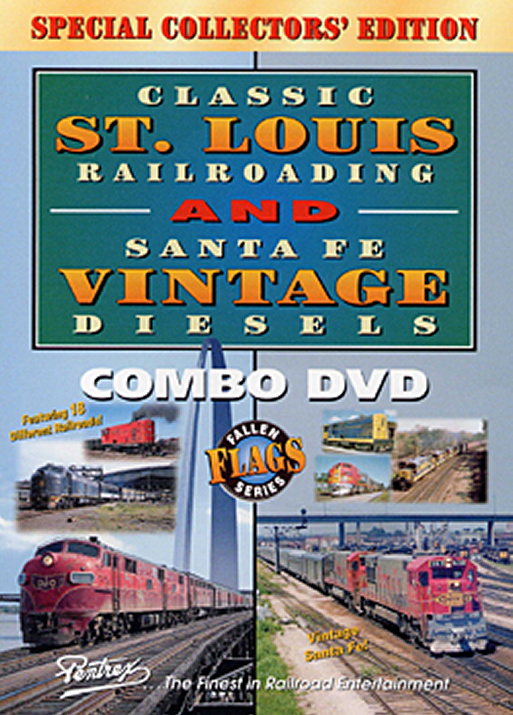 Classic St. Louis Railroading-Santa Fe Vintage Diesels Combo DVD